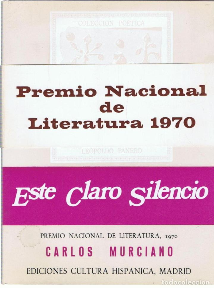 Libros: ESTE CLARO SILENCIO. Poes&iacute;a - Murciano.  Carlos - Foto 1