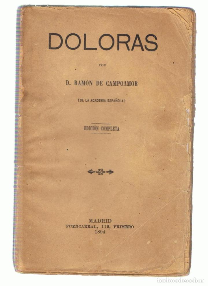 Libros: DOLORAS - Campoamor. Ram&oacute;n de - Foto 1