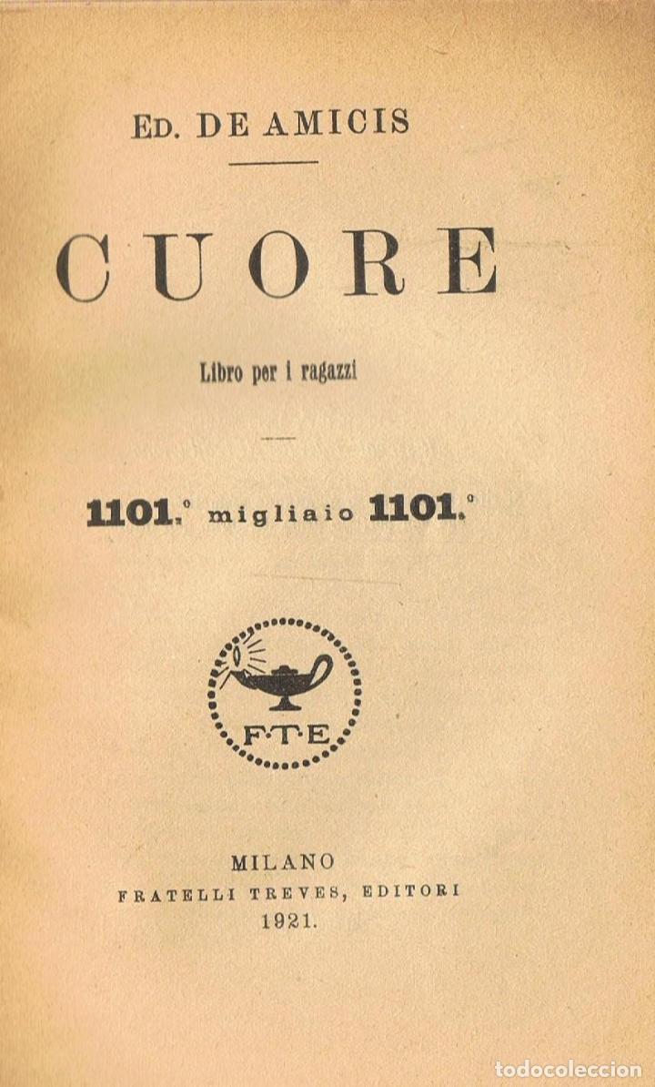 Libros: CUORE. Libro per i ragazzi - Amicis.  Edmondo de, - Foto 1