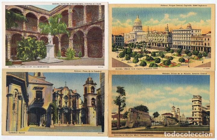 Libros: CONJUNTO DE 6 POSTALES DE HABANA (Cuba). - Tarjetas Postales. - Foto 1