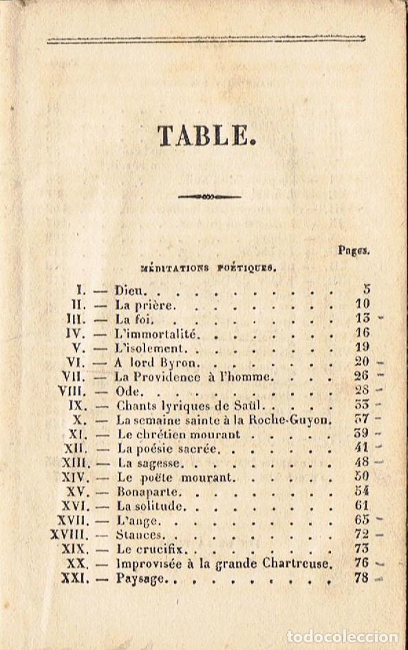 Libros: OEUVRES PO&Eacute;TIQUES - Lamartine. - Foto 2