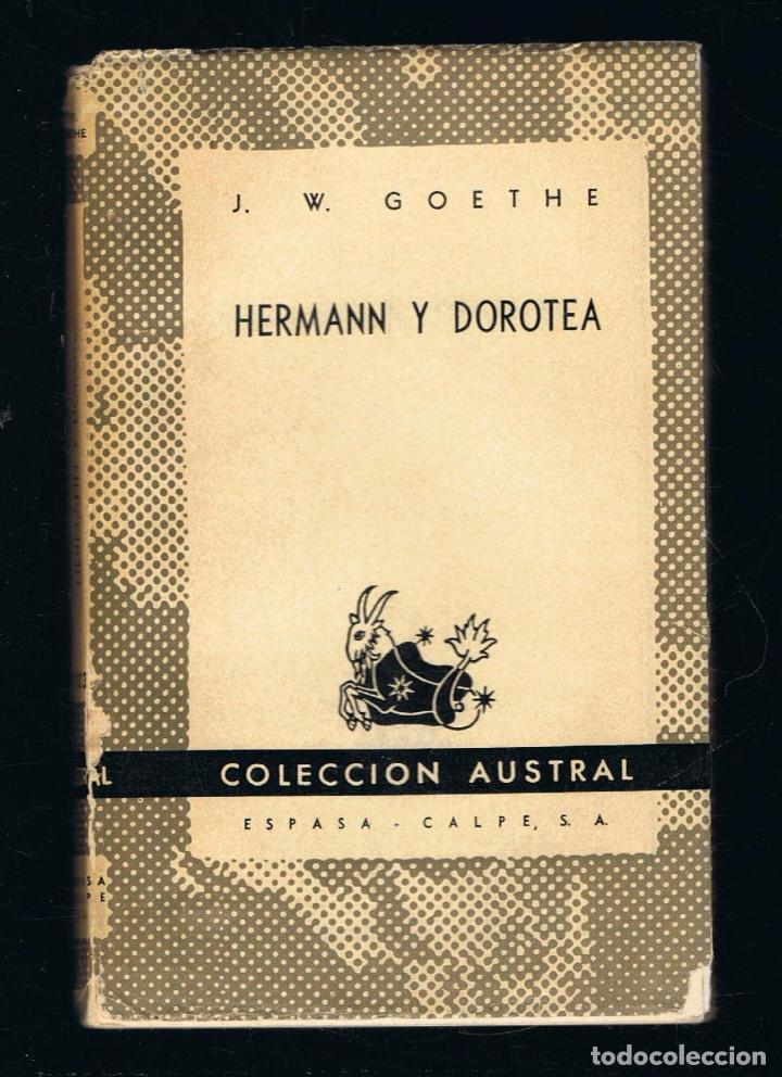Libros: HERMANN Y DOROTEA. - Goethe.  J. W. - Foto 1