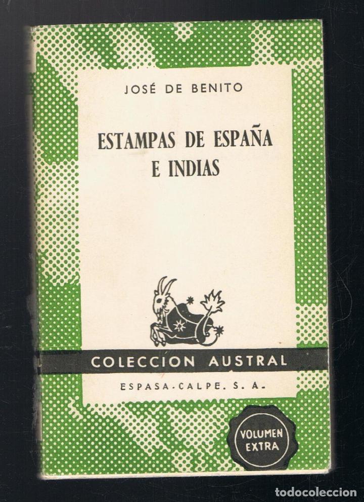 Libros: ESTAMPAS DE ESPA&Ntilde;A E INDIAS. - Benito.  Jos&eacute; de - Foto 1
