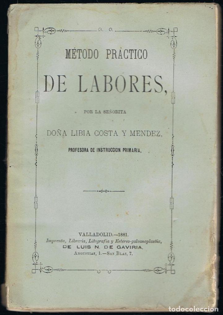Libros: M&Eacute;TODO PR&Aacute;CTICO DE LABORES - Foto 1