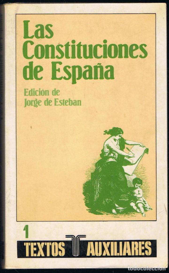 Libros: LAS CONSTITUCIONES DE ESPA&Ntilde;A - Foto 1