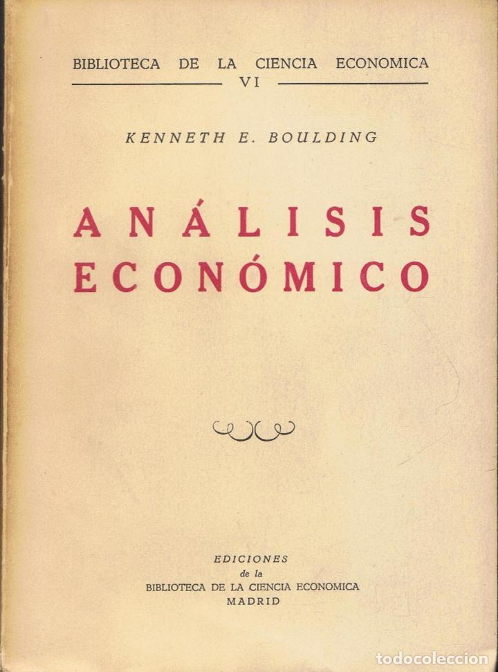 Libros: AN&Aacute;LISIS ECON&Oacute;MICO. - Foto 1