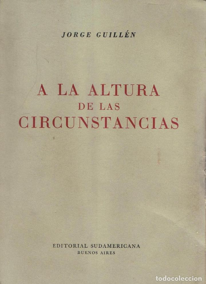 Libros: A LA ALTURA DE LAS CIRCUNSTANCIAS. - Foto 1