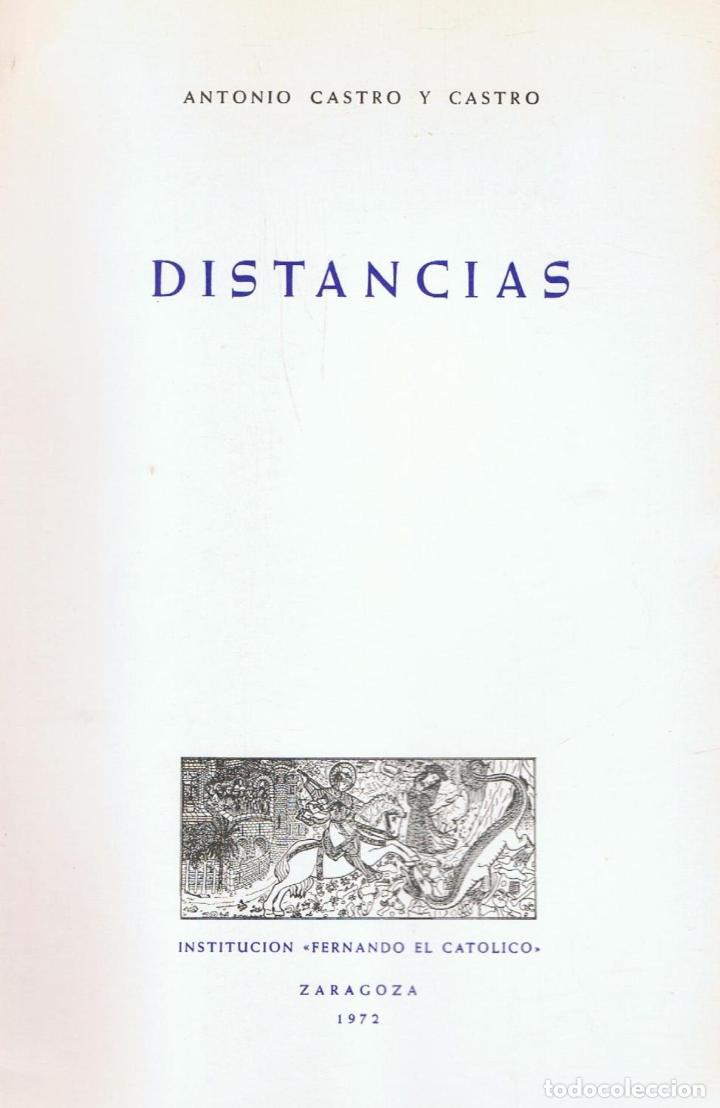 Libros: DISTANCIAS. Poemas - Foto 1