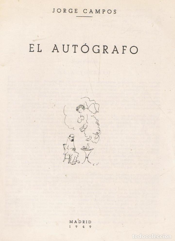 Libros: EL AUT&Oacute;GRAFO - Foto 1