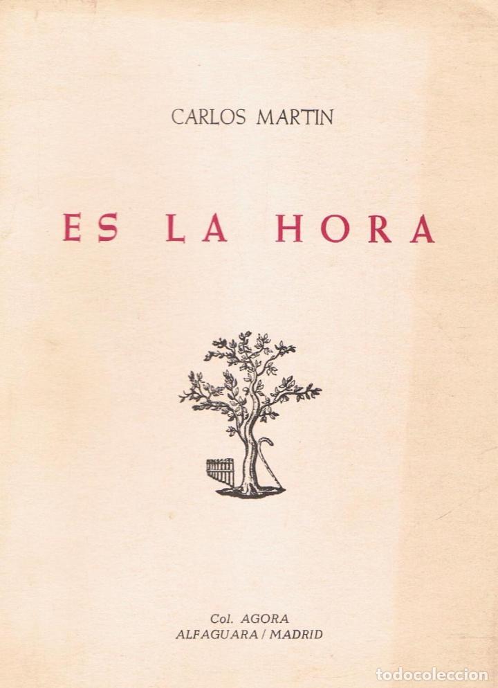 Libros: ES LA HORA. Poemas - Foto 1