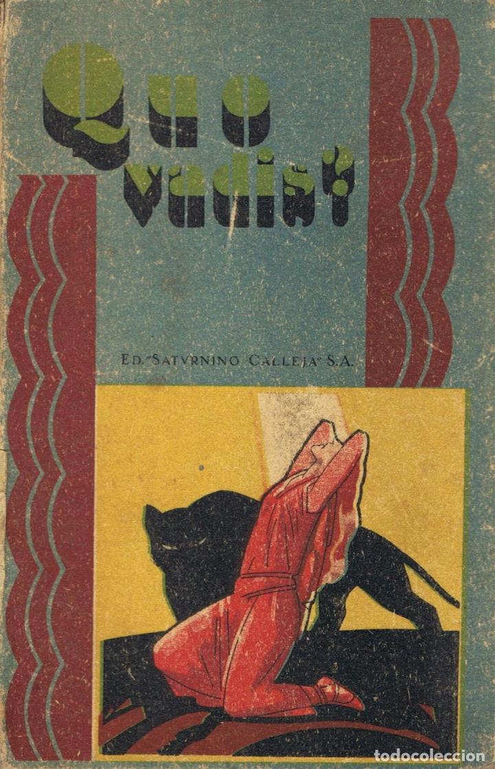 Libros: QUO VADIS.? Novela de los tiempos de Ner&oacute;n. - Foto 1