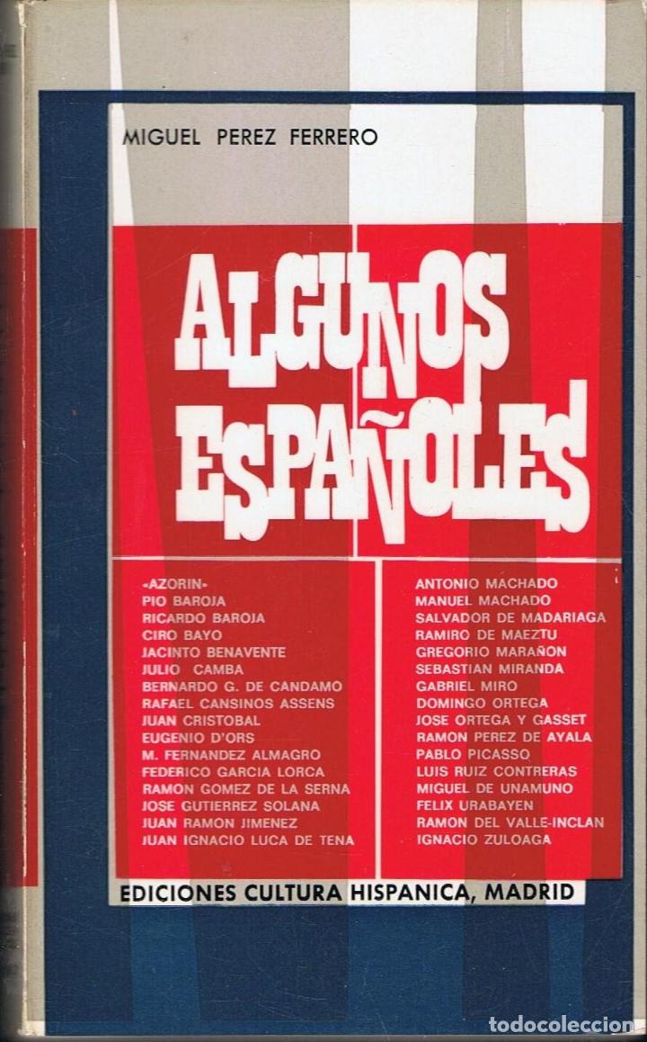 Libros: ALGUNOS ESPA&Ntilde;OLES - Foto 1