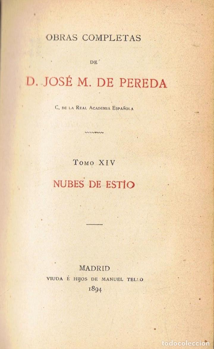 Libros: Obras Completas. Tomo XIV. NUBES DE EST&Iacute;O - Foto 1
