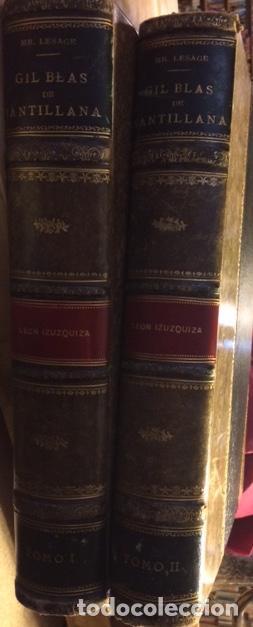 Libros: HISTORIA DE GIL BLAS DE SANTILLANA. 2 Tomos - Foto 5