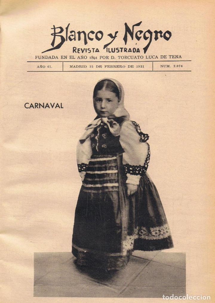Libros: BLANCO Y NEGRO. Revista Ilustrada - Foto 2