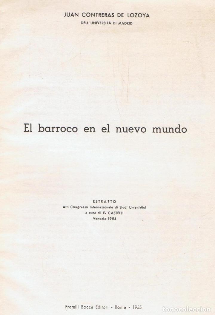 Libros: EL BARROCO EN EL NUEVO MUNDO