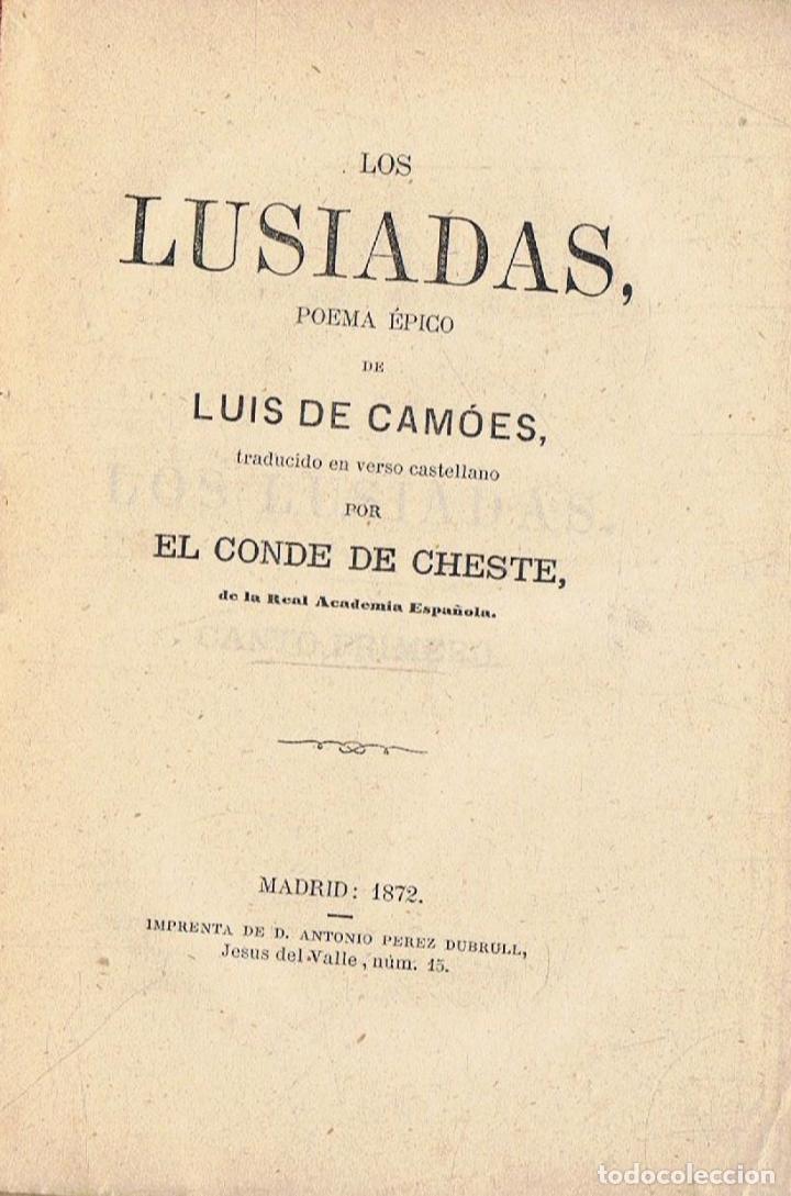Libros: LOS LUSIADAS. Poema &Eacute;pico - Foto 2