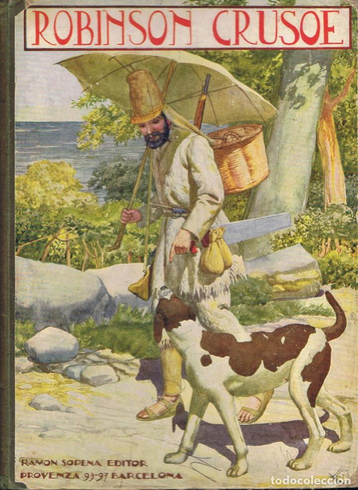 Libros: AVENTURAS DE ROBINS&Oacute;N CRUSO&Eacute; - Foto 1