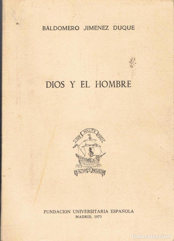 Libros: DIOS Y EL HOMBRE - Foto 1