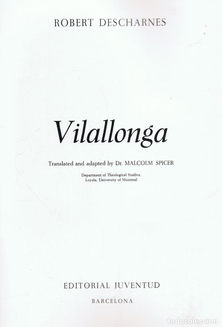 Libros: VILALLONGA. - Foto 1