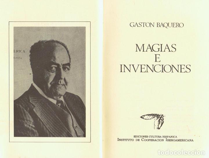 Libros: MAGIAS E INVENCIONES. Poes&iacute;a - Foto 1
