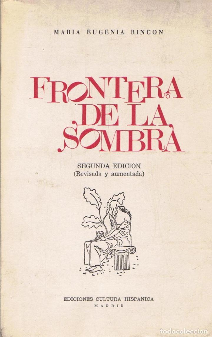 Libros: FRONTERA DE LA SOMBRA. Poes&iacute;a - Foto 1