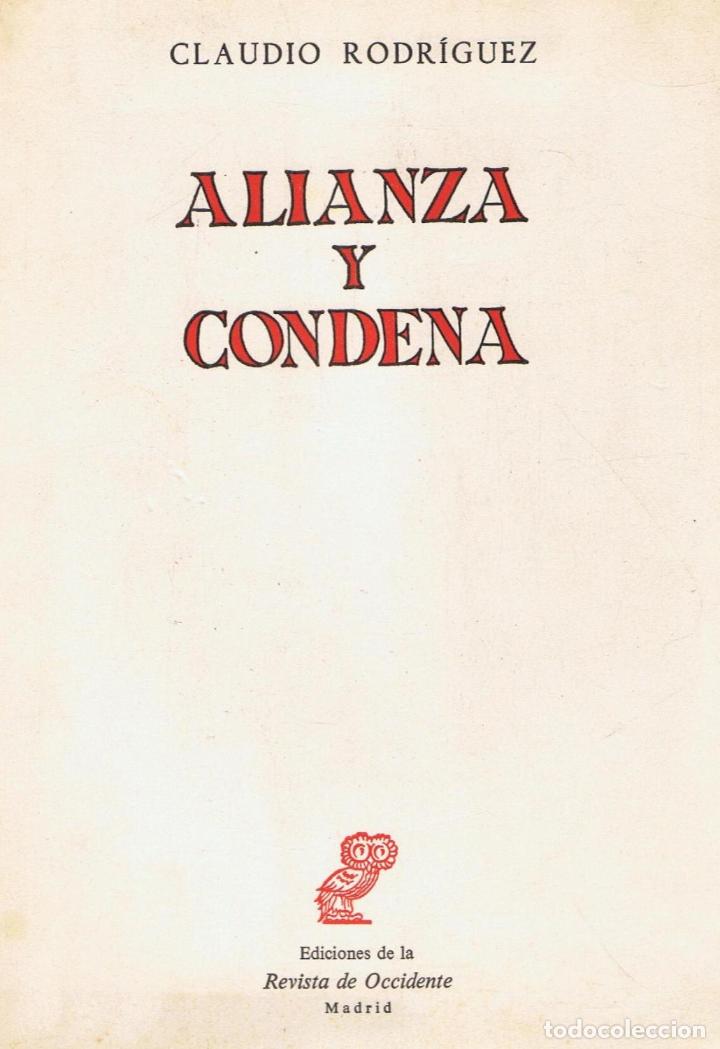 Libros: ALIANZA Y CONDENA. Poes&iacute;a - Foto 1
