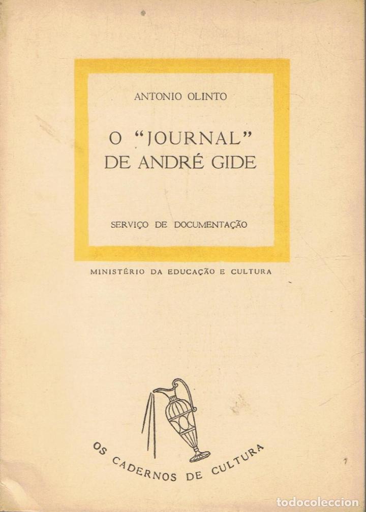 Libros: O JOURNAL DE ANDR&Eacute; GIDE - Foto 1
