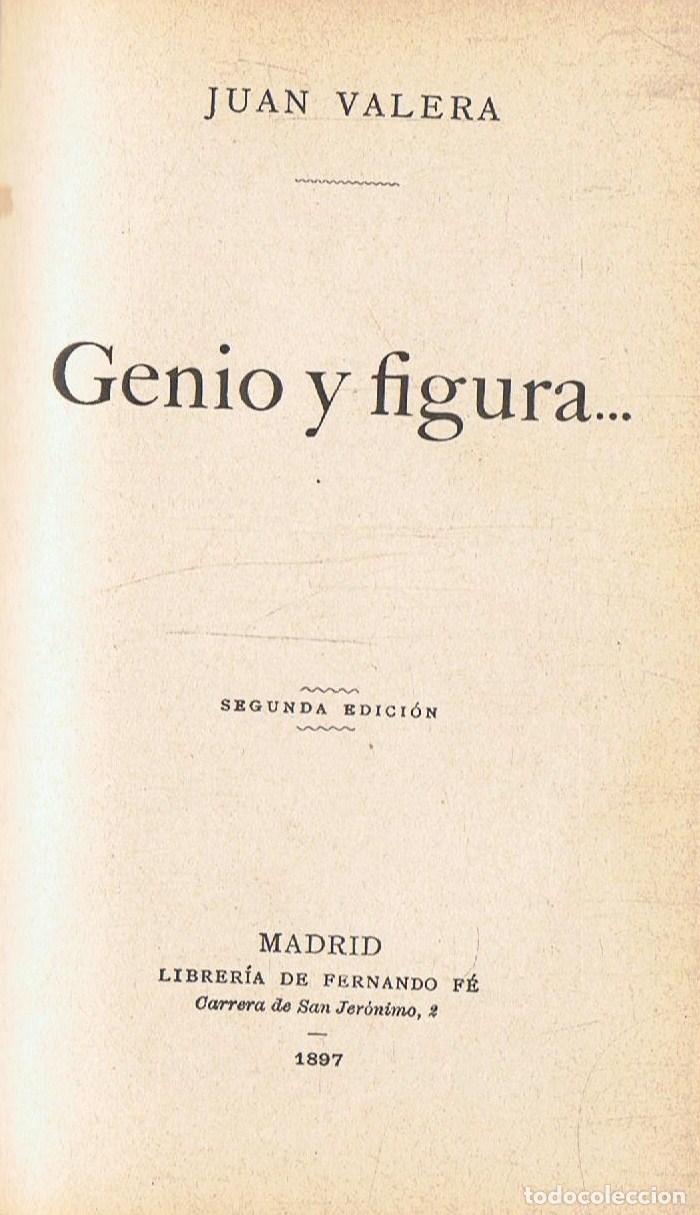 Libros: GENIO Y FIGURA - Foto 1
