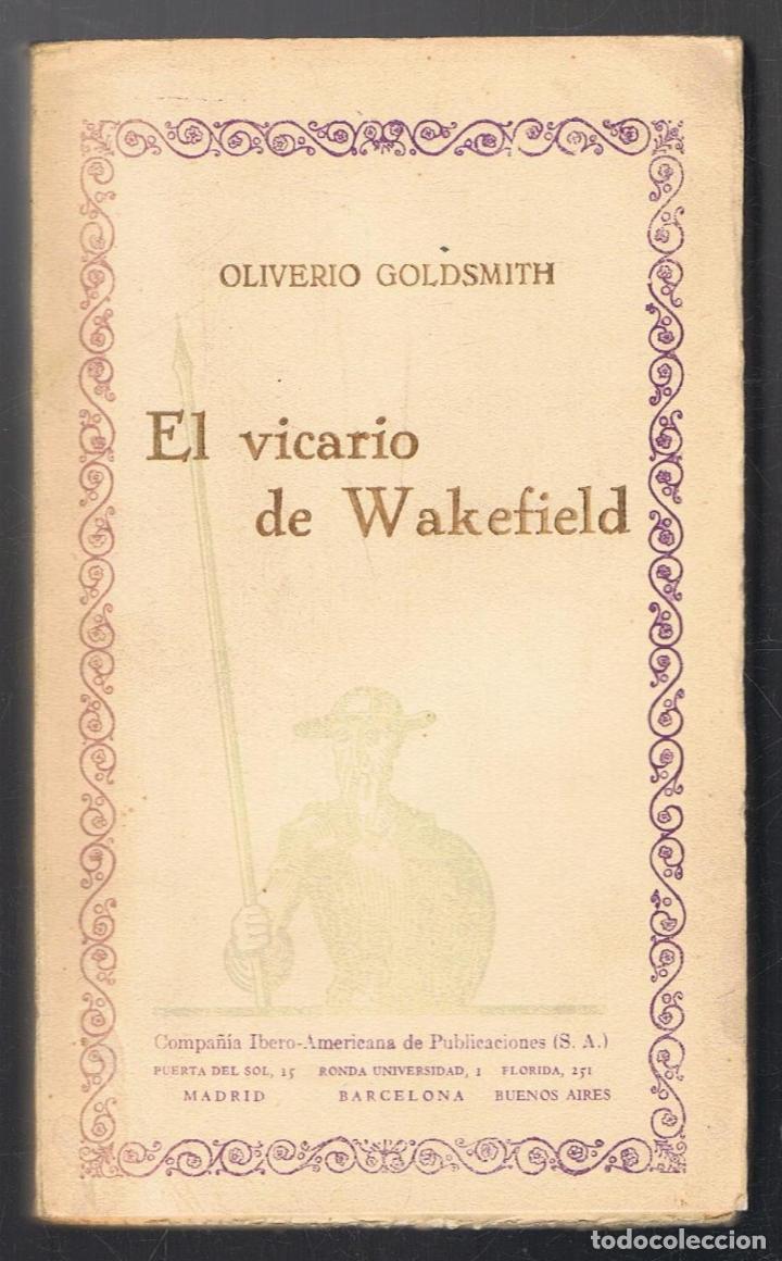 Libros: EL VICARIO DE WAKEFIELD - Foto 1