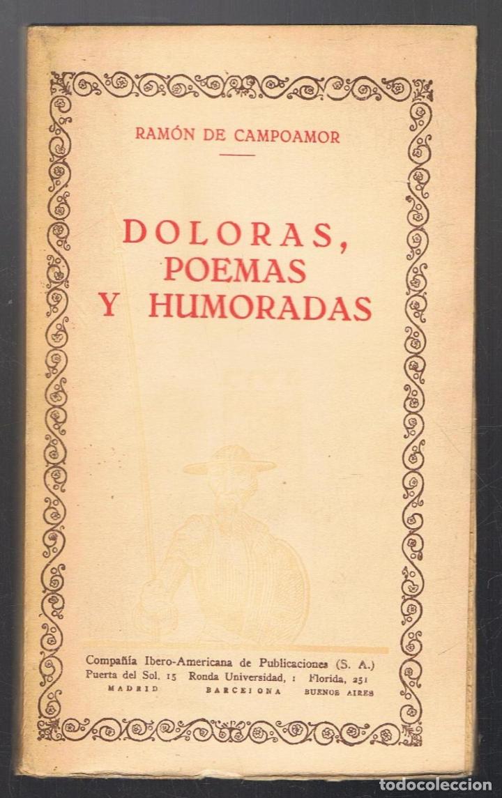 Libros: DOLORAS, POEMAS Y HUMORADAS - Foto 1