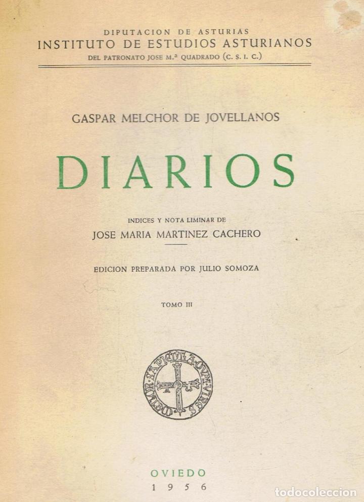 Libros: DIARIOS. Tomo III - Foto 1