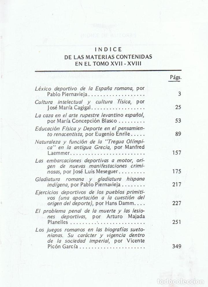 Libros: CITIUS ALTIUS FORTIUS. Tomo XVII - XVIII - Foto 2