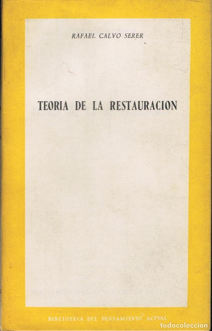 Libros: TEOR&Iacute;A DE LA RESTAURACI&Oacute;N - Foto 1