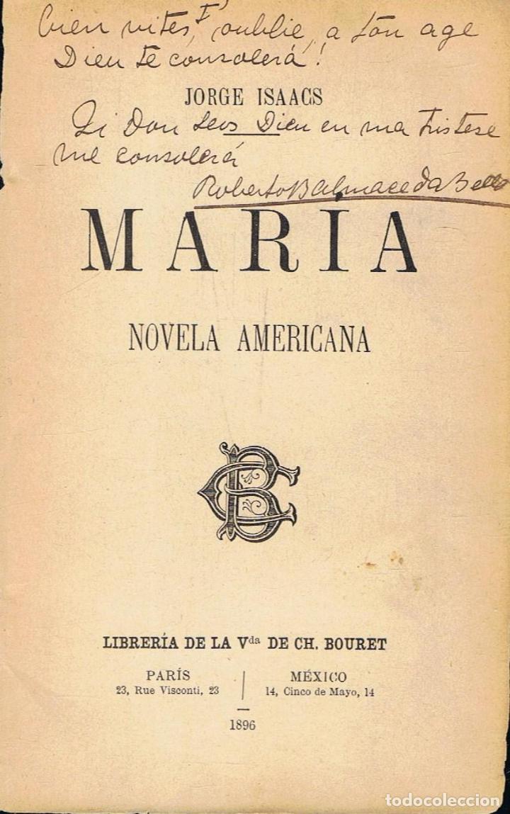 Libros: MARIA. Novela Americana - Foto 1