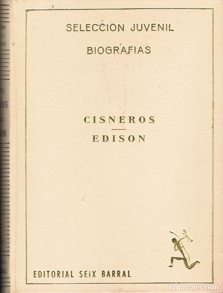 Libros: EL CARDENAL CISNEROS  *  EDISON. - Foto 1