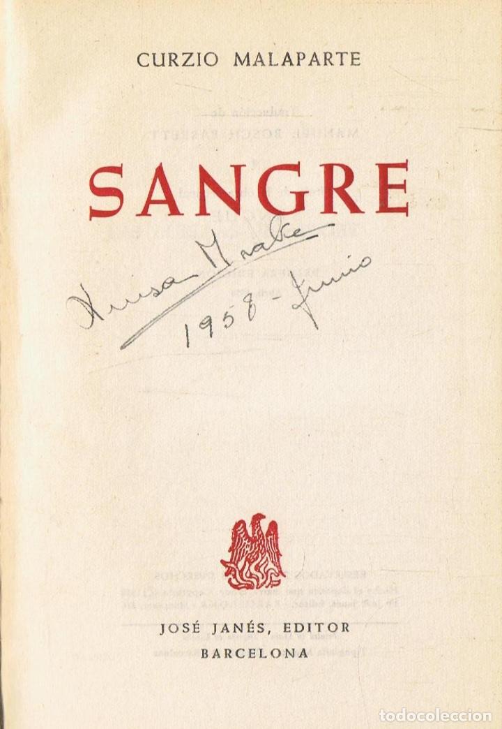 Libros: SANGRE - Foto 1