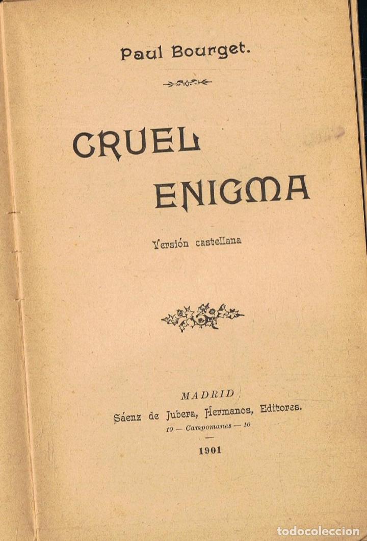 Libros: CRUEL ENIGMA - Foto 1