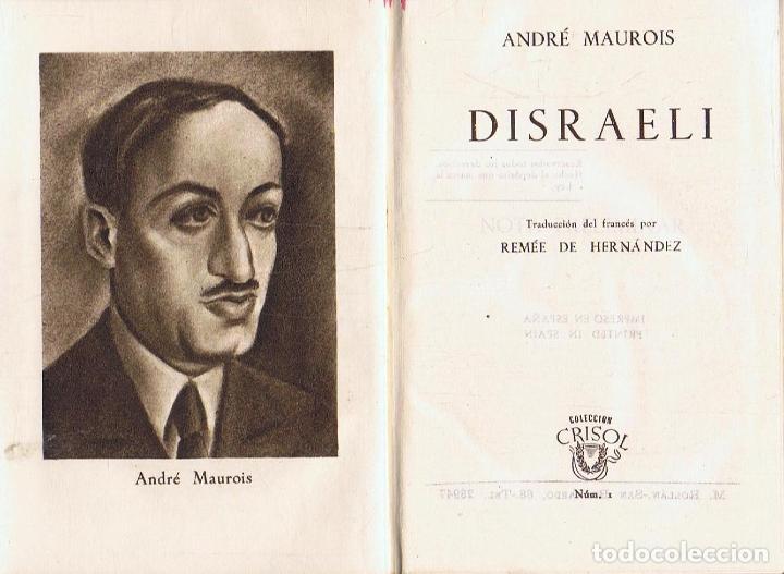 Libros: DISRAELI. - Foto 1
