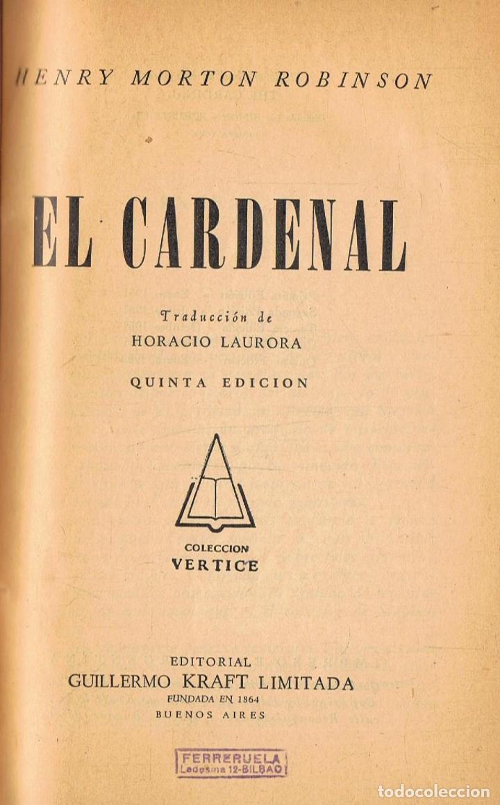 Libros: EL CARDENAL - Foto 1