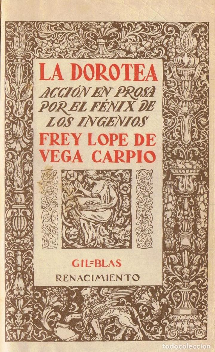 Libros: LA DOROTEA. Acci&oacute;n en prosa - Foto 1