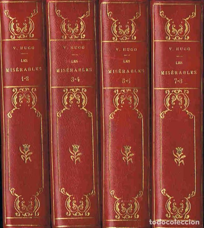 Libros: LES MIS&Eacute;RABLES. 8 Tomos. - Hugo. V&iacute;ctor, - Foto 3
