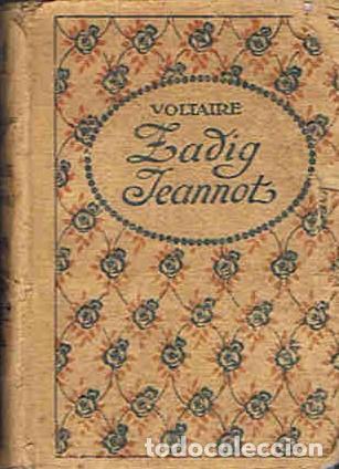 Libros: ZADIG. Jeannot et Colin - Aventure de la M&eacute;moire. - Voltaire. - Foto 3