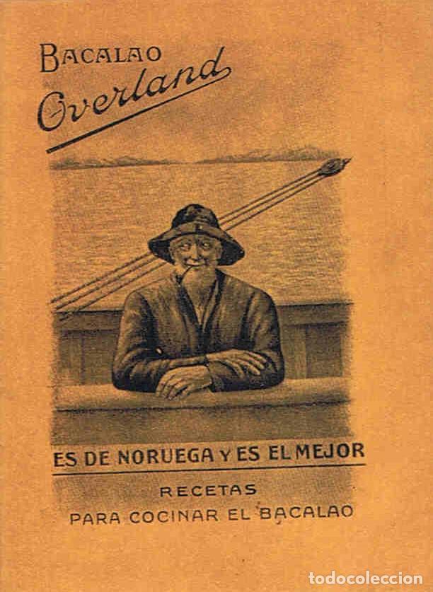 Libros: RECETAS PARA COCINAR EL BACALAO. - Th. Overland. - Foto 1