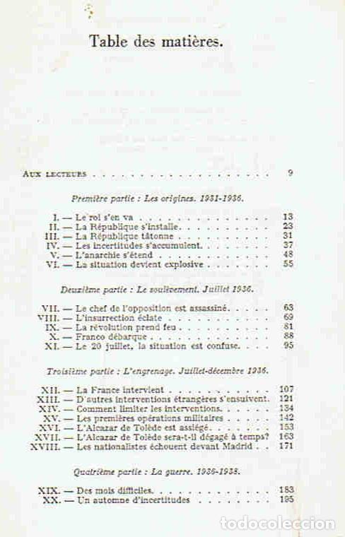 Libros: LA GUERRE CIVILE D�ESPAGNE. - Georges � Roux. - Foto 2
