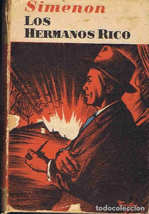 Libros: LOS HERMANOS RICO. - Simenon. Georges, - Foto 1