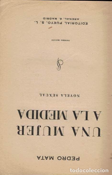 Libros: UNA MUJER A LA MEDIDA. - Mata. Pedro, - Foto 1