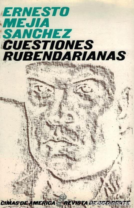 Libros: CUESTIONES RUBENDARIANAS. - Mej&iacute;a Sanchez. Ernesto, - Foto 1
