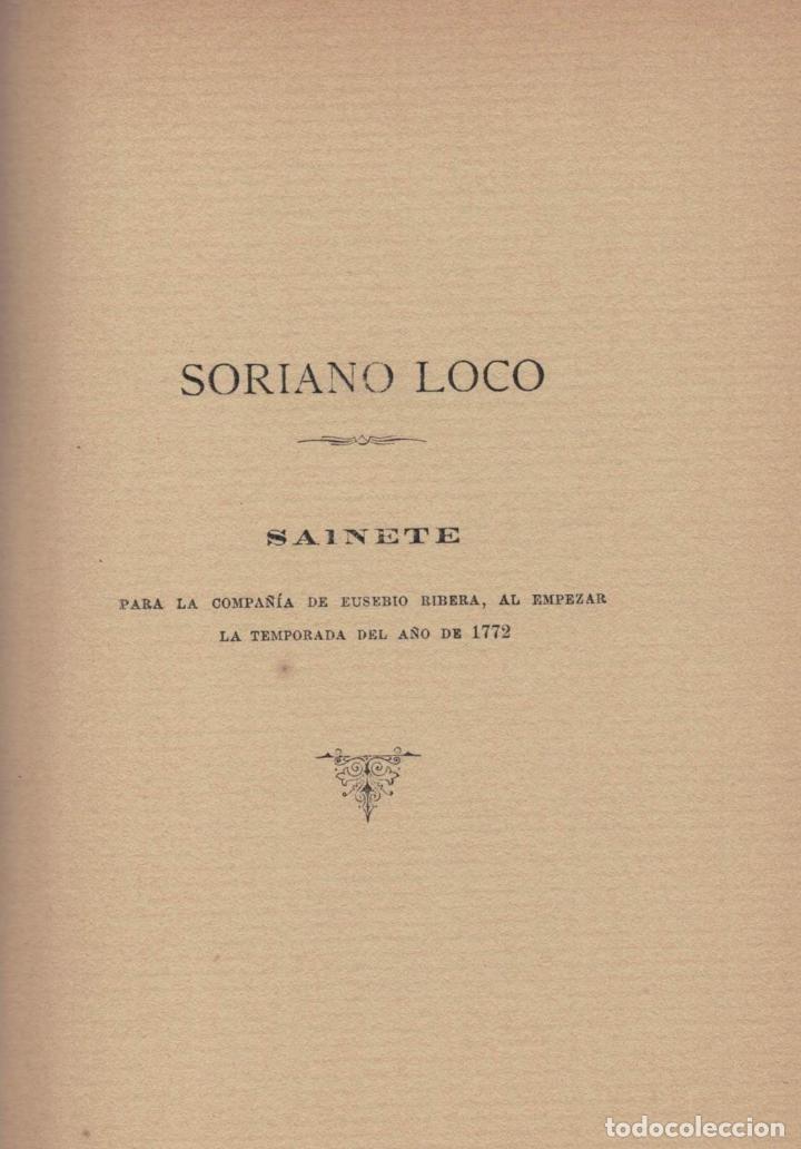 Libros: SAINETES IN&Eacute;DITOS - Cruz. Ram&oacute;n de la, - Foto 1
