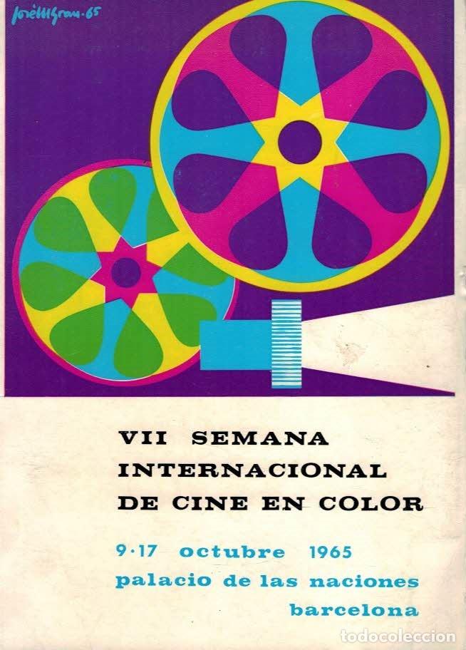 Libros: VII SEMANA INTERNACIONAL DE CINE EN COLOR. 1965. - Catalogo. - Foto 1